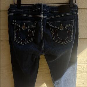 True Religion Women's Dark Blue skinny Jeans